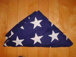 My Buddy's Hat (the flag in repose)