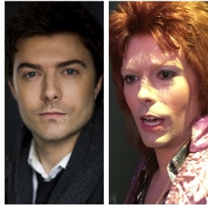 Transformation from Bean to Bowie in "Vinyl" on HBO