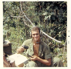 David R. Crocker departed for the war in Vietnam on Veteran's Day, 1968